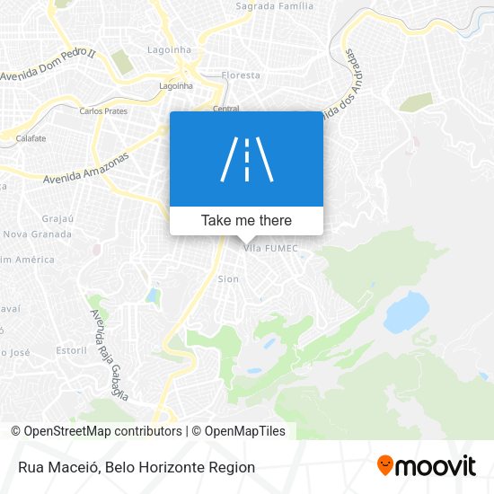 Rua Maceió map