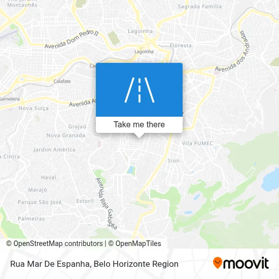 Rua Mar De Espanha map