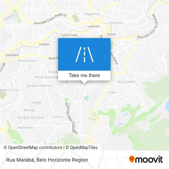 Rua Marabá map
