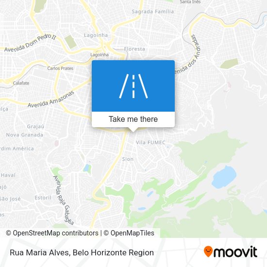 Rua Maria Alves map