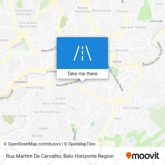 Rua Martim De Carvalho map