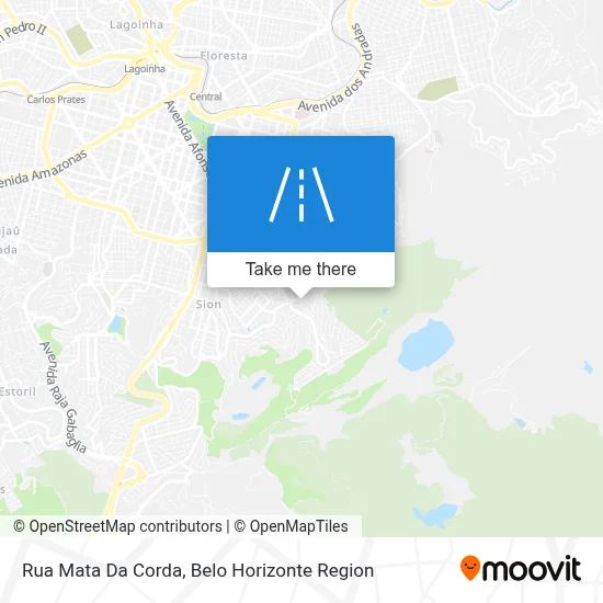 Rua Mata Da Corda map