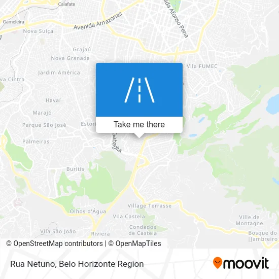 Rua Netuno map