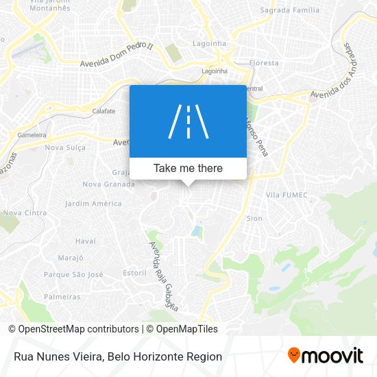 Rua Nunes Vieira map