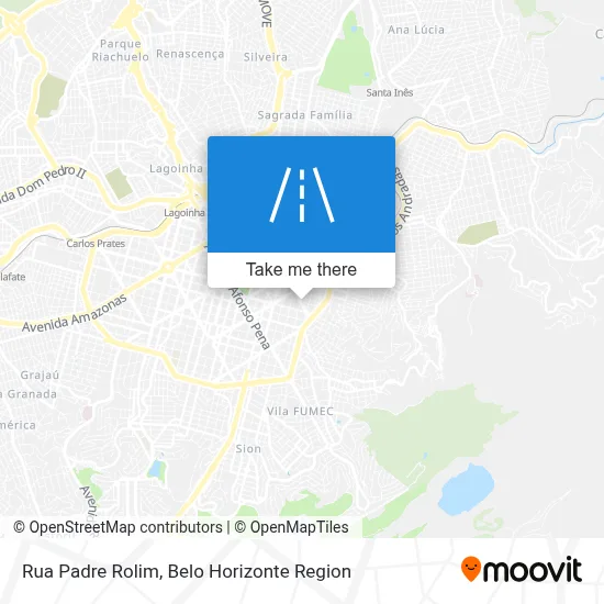 Rua Padre Rolim map