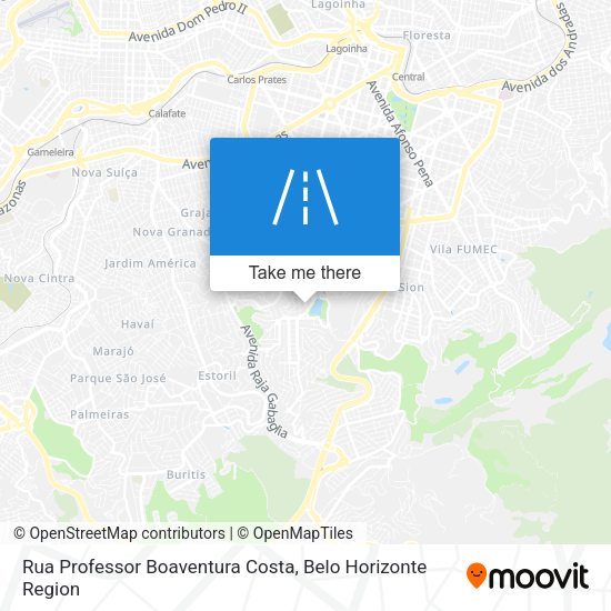 Rua Professor Boaventura Costa map