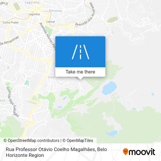 Rua Professor Otávio Coelho Magalhães map