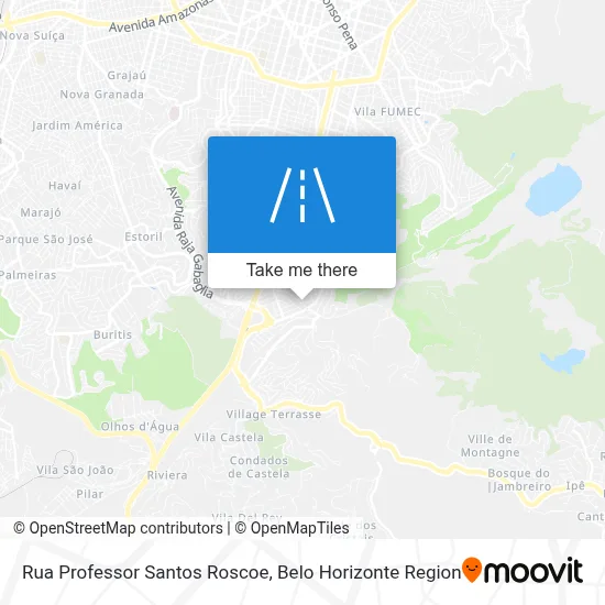 Rua Professor Santos Roscoe map