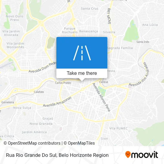 Rua Rio Grande Do Sul map