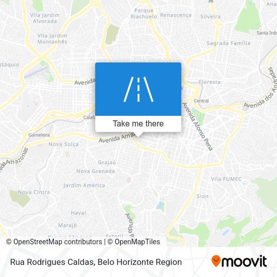 Rua Rodrigues Caldas map