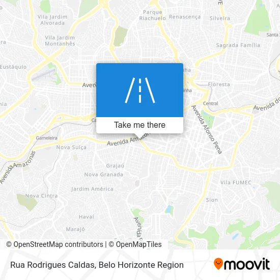 Rua Rodrigues Caldas map
