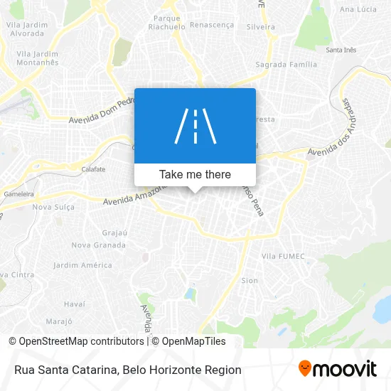 Rua Santa Catarina map