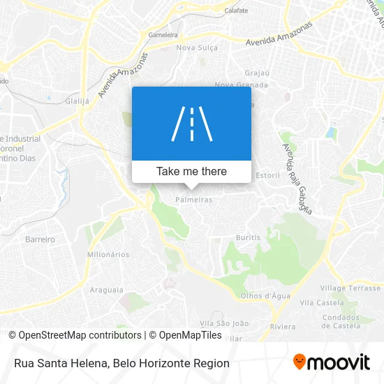 Rua Santa Helena map