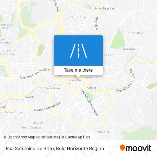 Rua Saturnino De Brito map