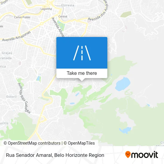 Rua Senador Amaral map