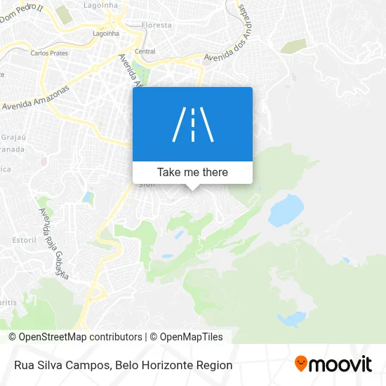 Rua Silva Campos map