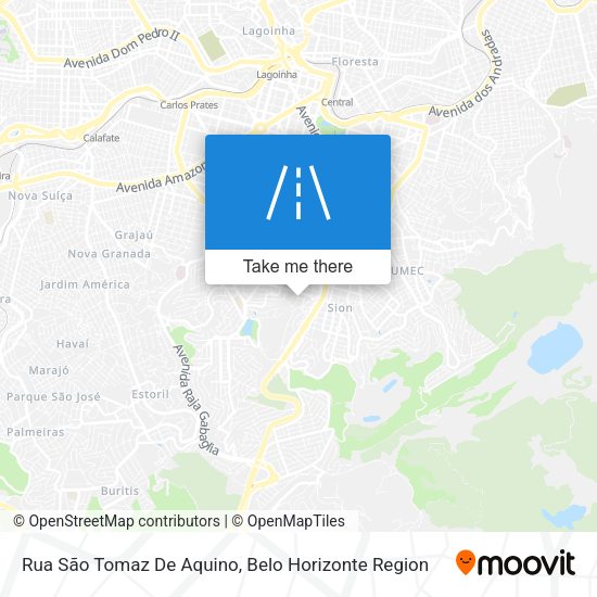 Rua São Tomaz De Aquino map