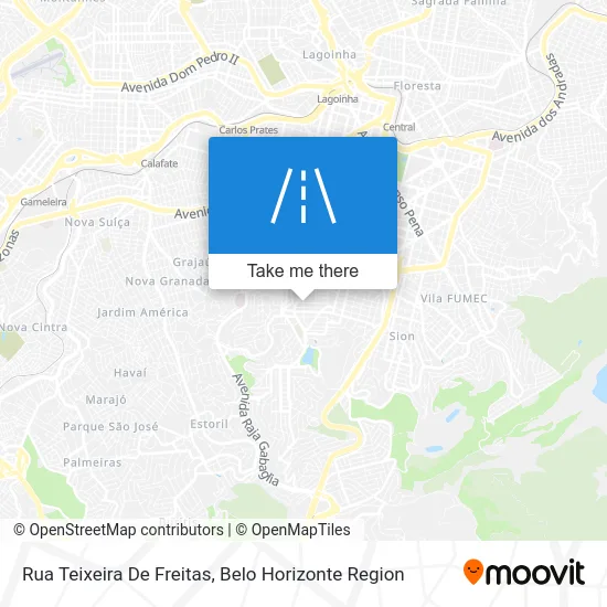 Rua Teixeira De Freitas map