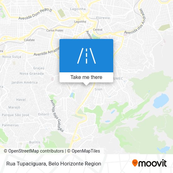 Rua Tupaciguara map