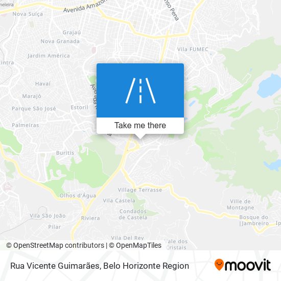 Rua Vicente Guimarães map