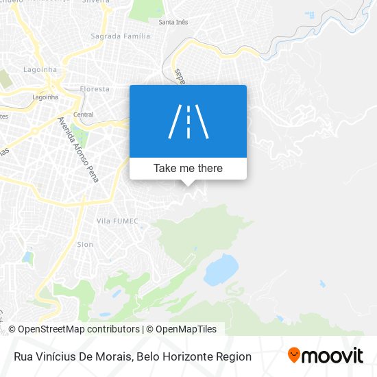 Rua Vinícius De Morais map