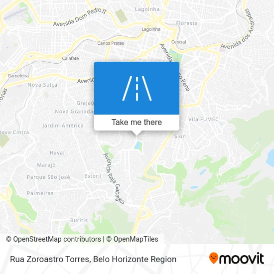 Rua Zoroastro Torres map