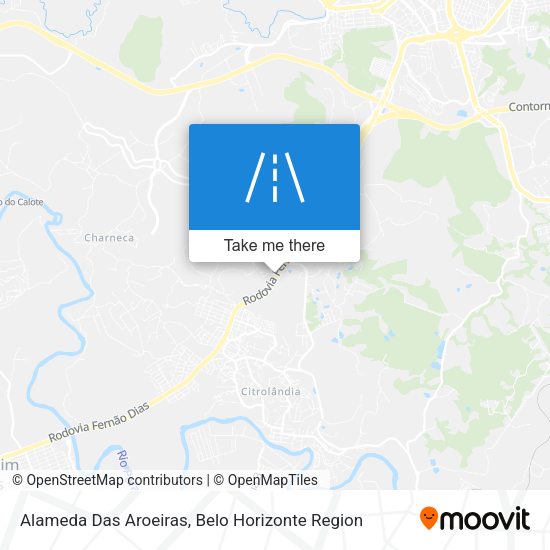 Alameda Das Aroeiras map