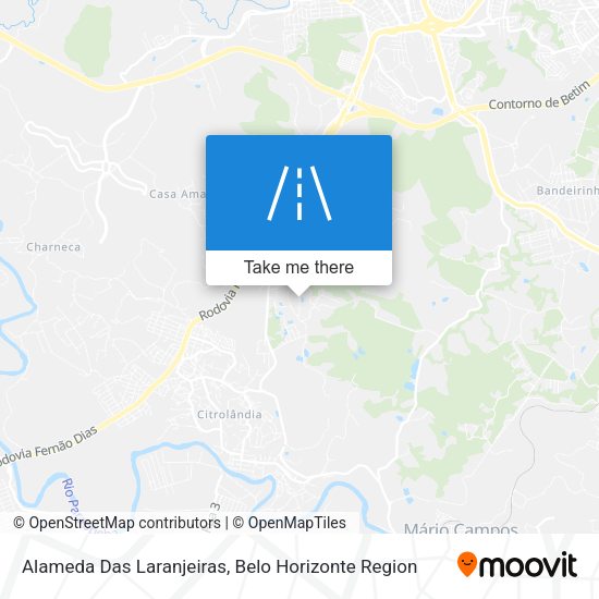 Alameda Das Laranjeiras map