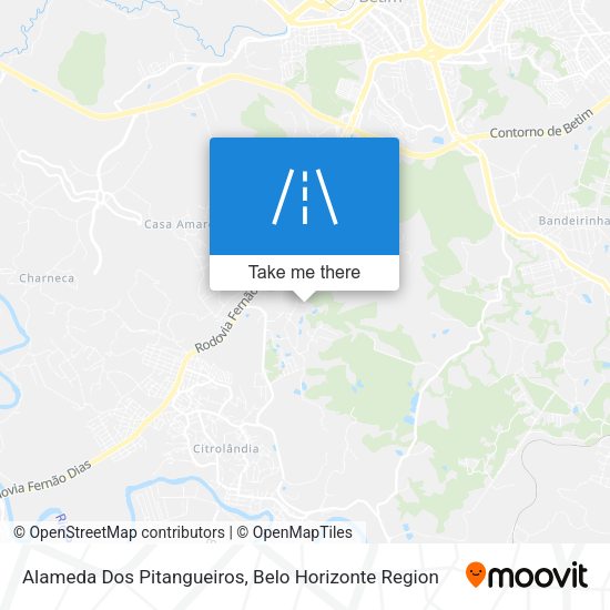 Alameda Dos Pitangueiros map