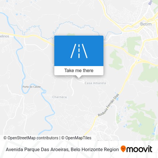 Avenida Parque Das Aroeiras map