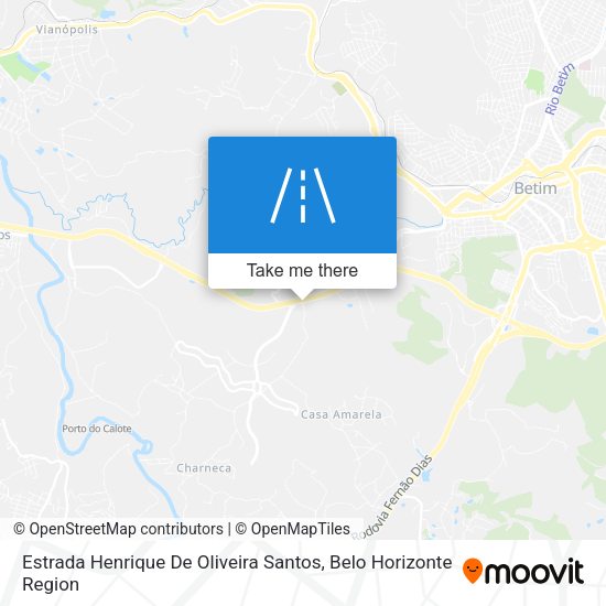 Estrada Henrique De Oliveira Santos map