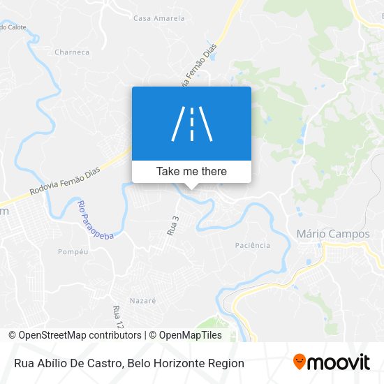 Rua Abílio De Castro map