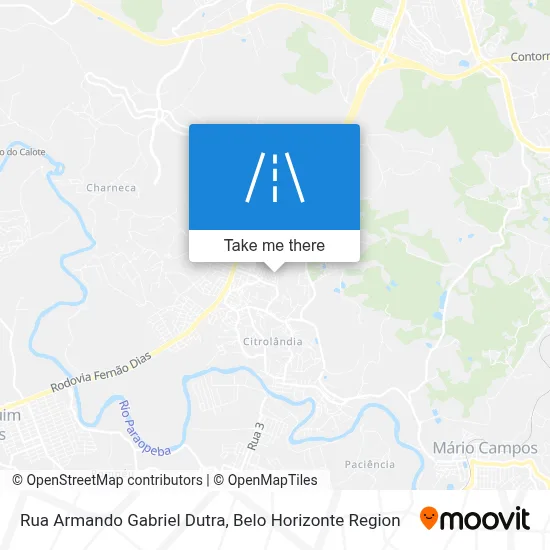 Rua Armando Gabriel Dutra map