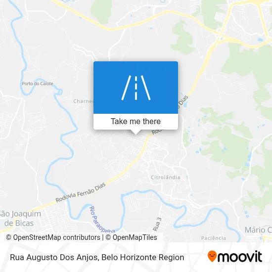 Rua Augusto Dos Anjos map