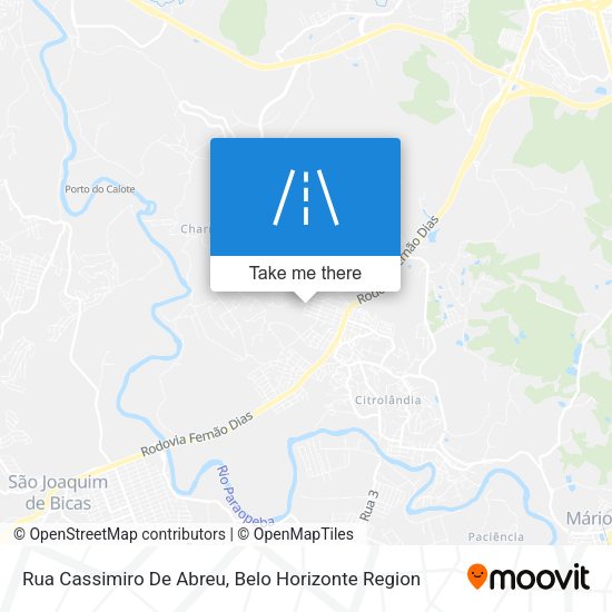 Rua Cassimiro De Abreu map