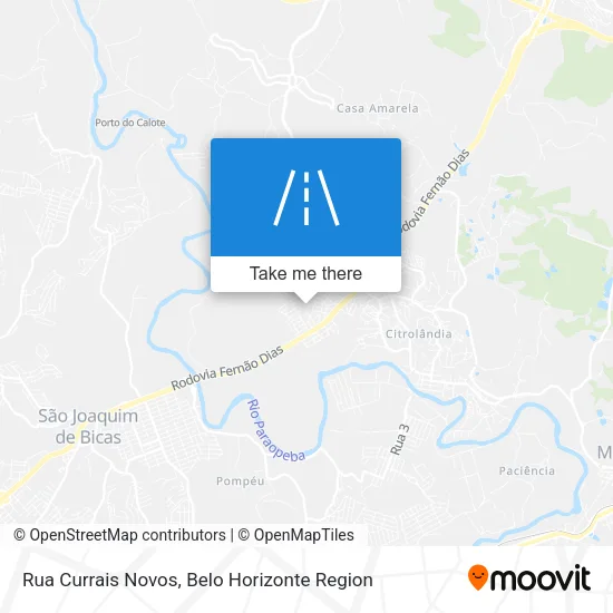 Rua Currais Novos map