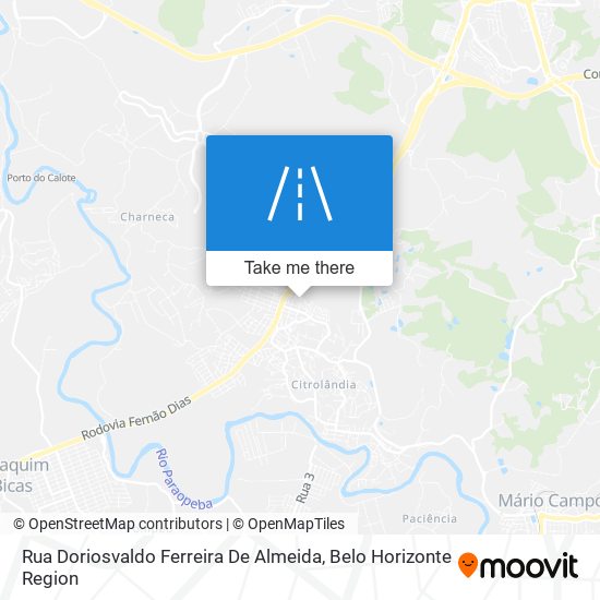 Rua Doriosvaldo Ferreira De Almeida map