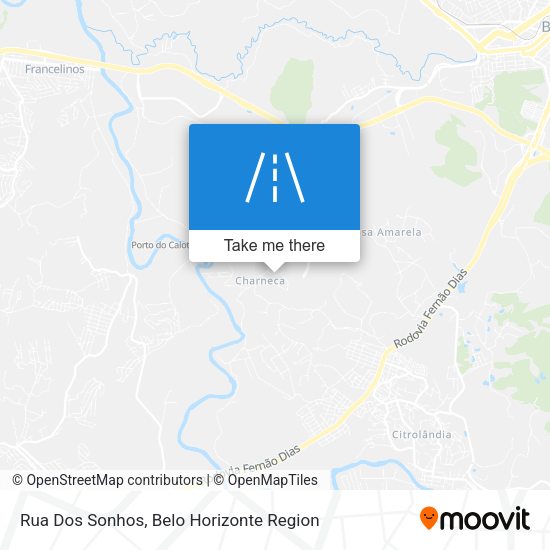 Rua Dos Sonhos map