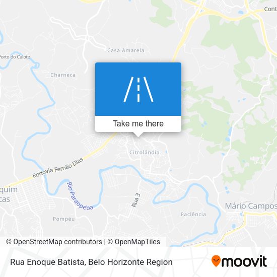 Rua Enoque Batista map