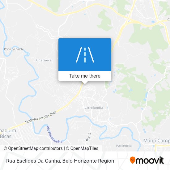 Rua Euclides Da Cunha map
