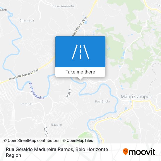 Rua Geraldo Madureira Ramos map