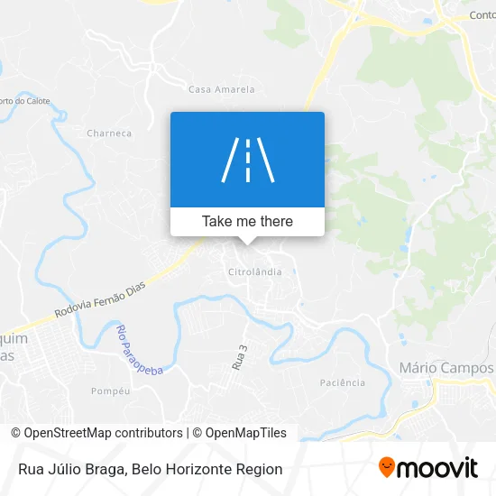 Rua Júlio Braga map