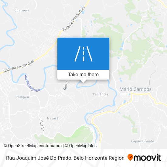 Rua Joaquim José Do Prado map