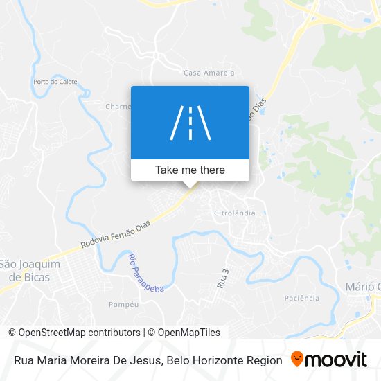 Rua Maria Moreira De Jesus map