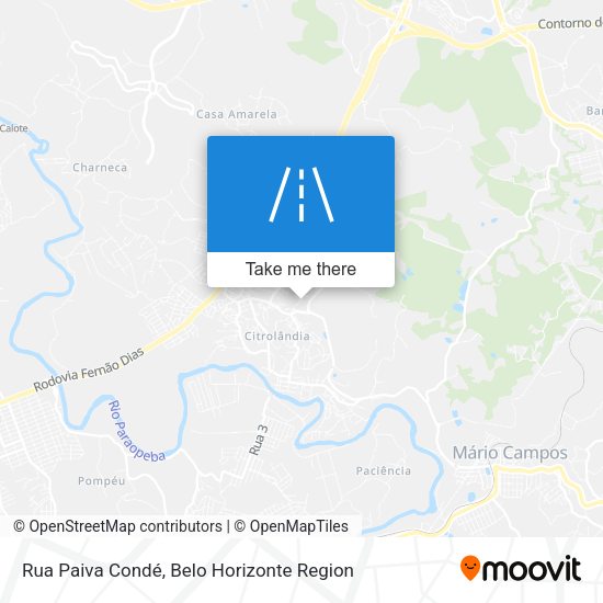 Rua Paiva Condé map