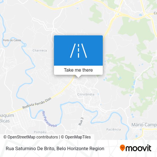 Rua Saturnino De Brito map
