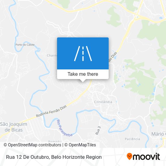 Rua 12 De Outubro map