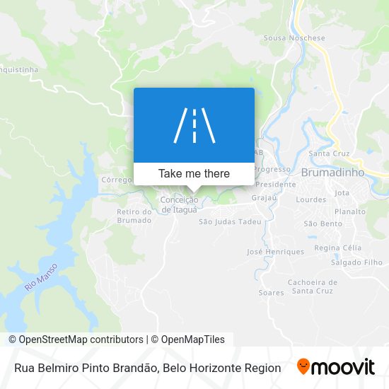 Rua Belmiro Pinto Brandão map