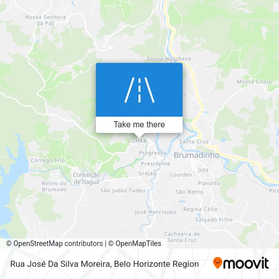 Rua José Da Silva Moreira map