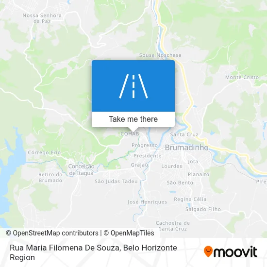 Rua Maria Filomena De Souza map